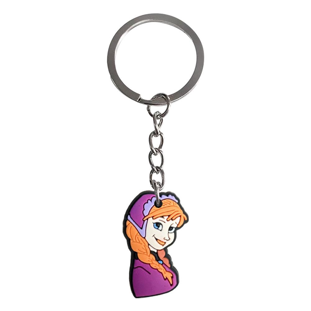 Frozen Keychain: 16 Designs - DIY Backpack Pendant, Soft PVC Charm