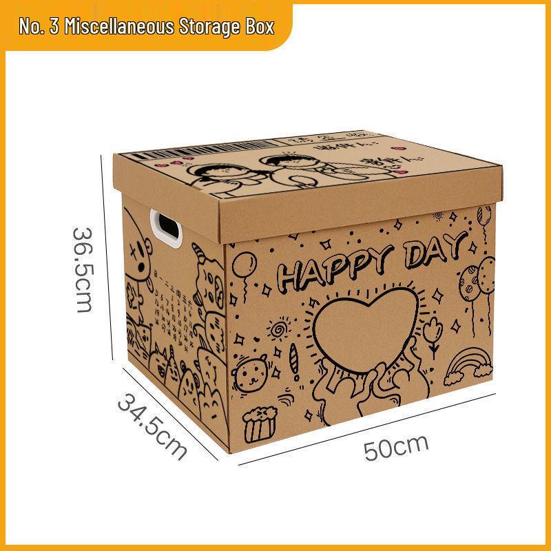 Creative Graffiti Birthday Box: Sneaker, Snack, Clothes, Book & File Organizer