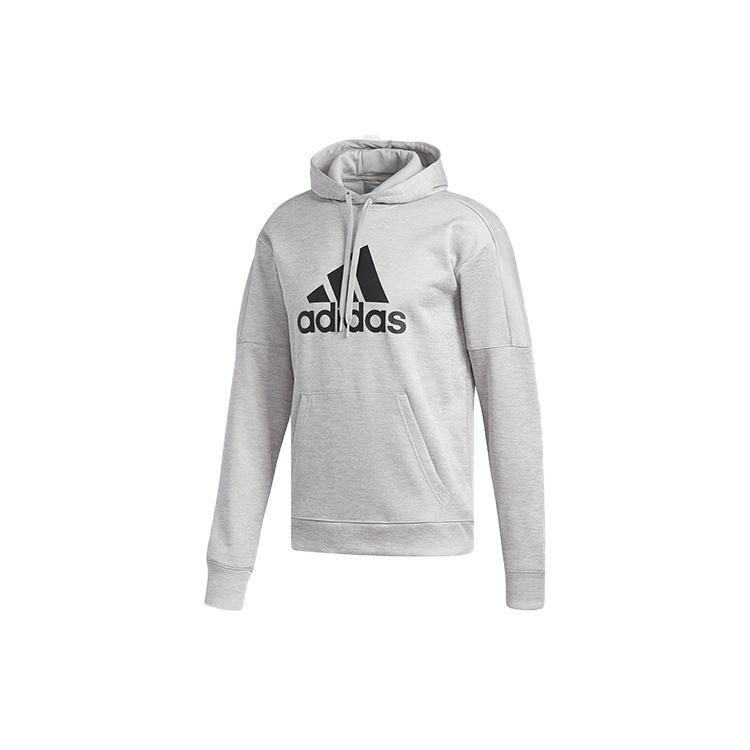adidas Large logo Printing Pattern Pullover Gray Men s DH9017 S