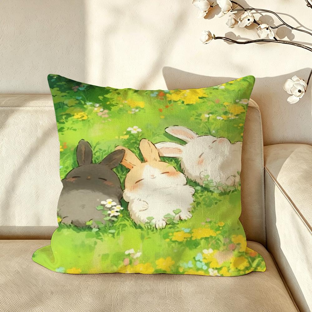 Art CCartoon ddrawing aanimal Cushion Cover Pillow Case Antidustmite Pillowcase Silky Short Plush Sofa Cushion Cover hot