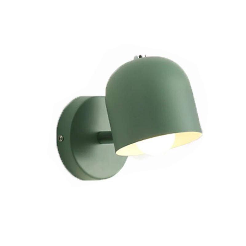 Modern Minimalist Nordic Macaron Restaurant Wall Lamp Study Bedroom Bedside Light Indoor Lighting Hotel Lamp Porch Wall Lights