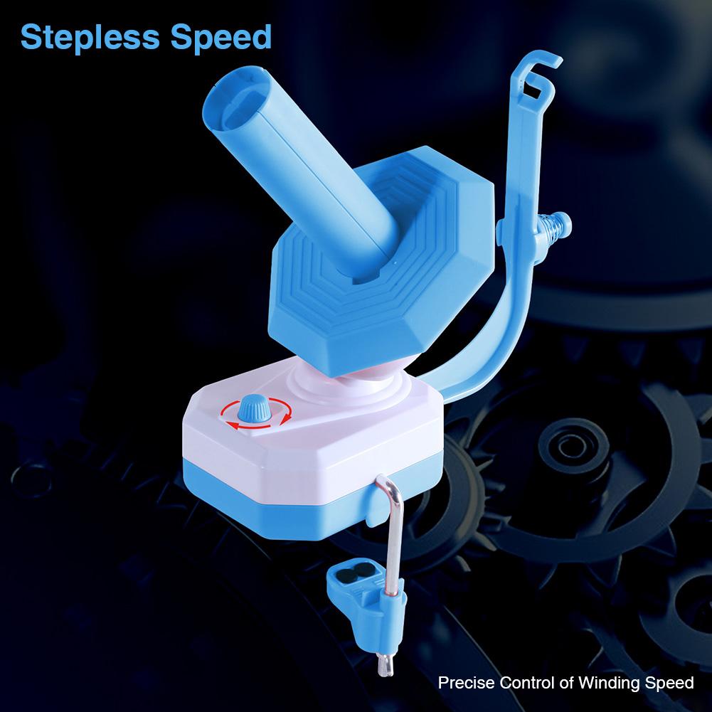 Yarn Winder Electric Yarn Ball Winder USB Plug In Automatic Yarn Spinner Non Slip Base Wool Spinner Roller Sewing Accessories