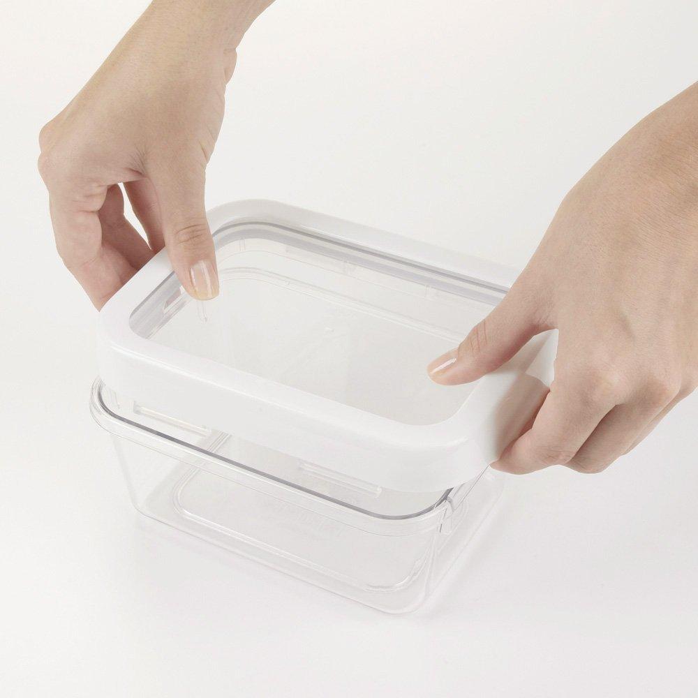 OXO Storage Airtight Square Container, Lock-Top Container, 0.9L, Medium,