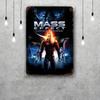 Garrus Close Up Mass Effect Vintage Metal Tin Signs Posters Decor Retro Metal Plaque Wall Art Decor for Garage Bar
