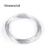 4 Pieces Yards 1mm Aluminum Wire, Round Flexible Rope, Metal Rope for Making Art Garlands, Earrings