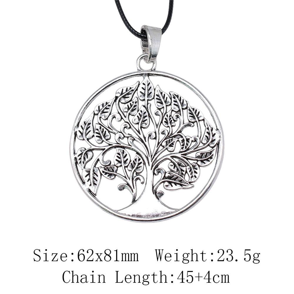 Valentinstag Halsdekoration Lebensbaum Baum Halskette Lederkette 45cm Günstige Dinge Choker Hals
