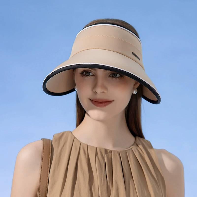 2023 New Sun Hat With Wide Brim And Letter Embroidery For Outdoor Summer Fashion