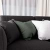 Housse de coussin 40x40 cm ADELE kaki, par Soleil d'Ocre