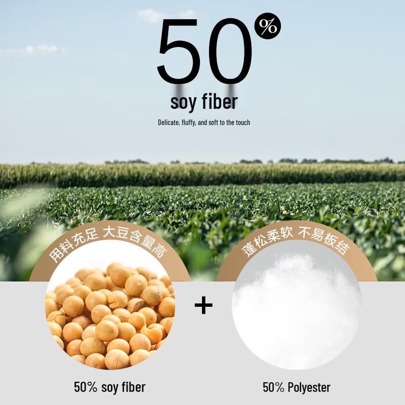 Beyond Home Textile 50% Soy Fiber All-Season Quilt