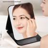 Compact Folding Mirror: Portable Desktop Makeup Mirror for Dormitory, Travel, and Everyday Use