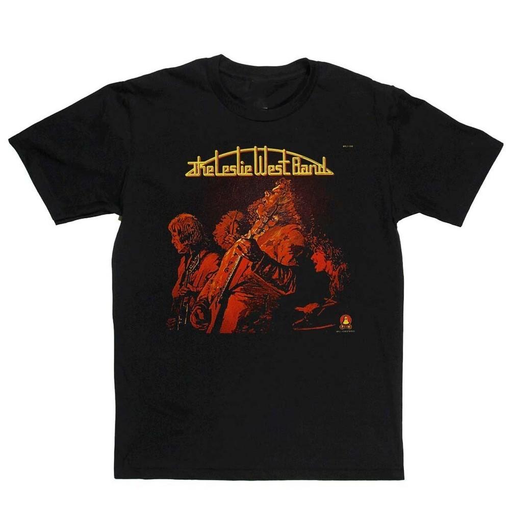 

Горячая футболка Лесли Уэста и группы Mountain черного цвета, подарок для фаната BL1146 XL