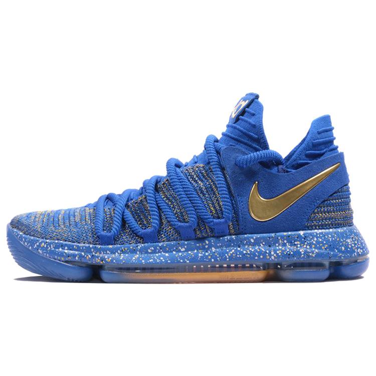 

Nike Zoom Kd 10 Ep Racer Blue Metallic Gold 45