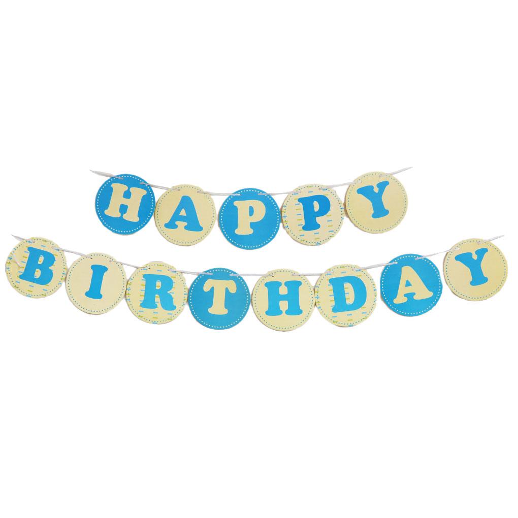 Eye-catching Happy Birthday Banner Birthday Parties Banner Decorations Birthday Party Birthday Sign