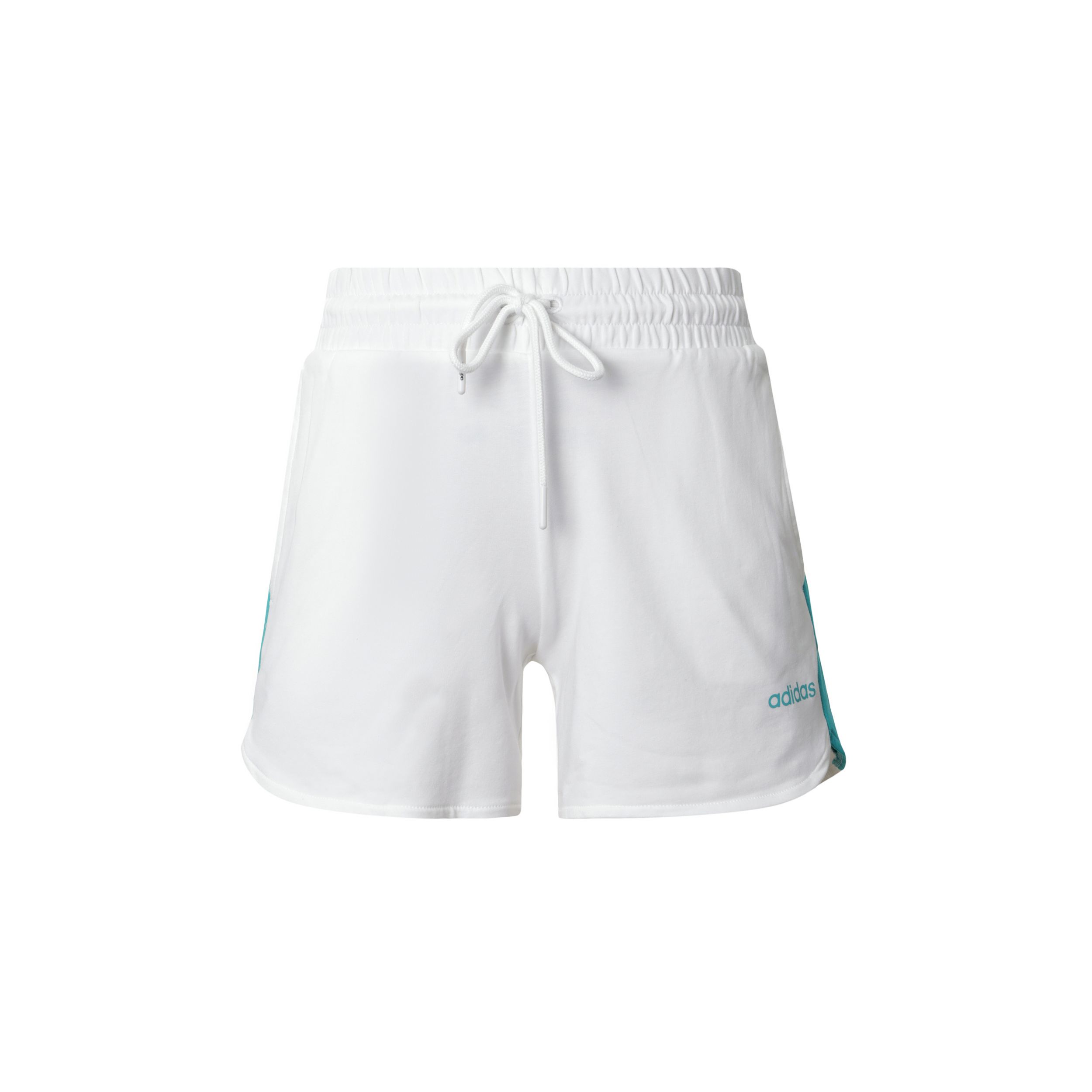 

Adidas Neo Logo Спортивные шорты со средней талией и шнурком, женские брюки, белые DW7724 L