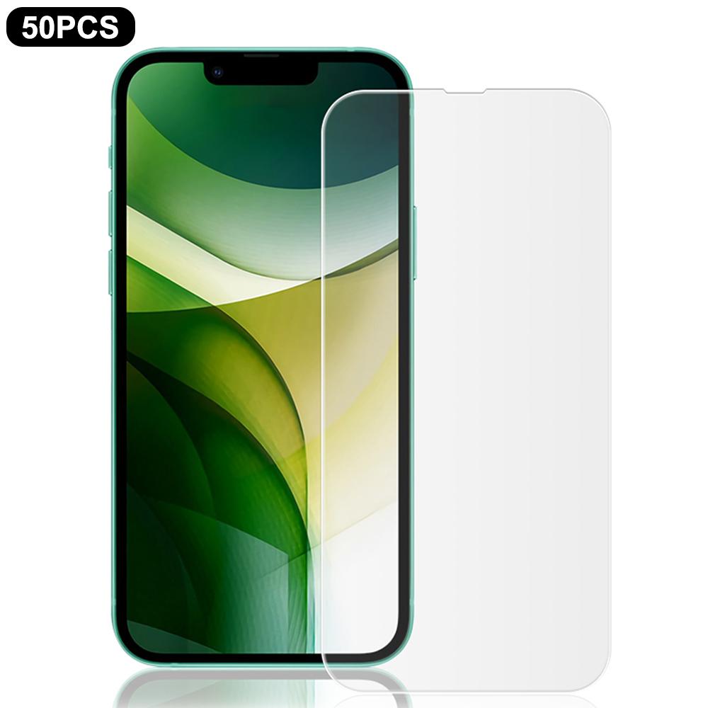 

MOCOLO 50 шт. Захисна плівка для екрана iPhone 13 mini Прозора плівка із загартованого скла із захистом від подряпин Type A