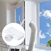 Portable Air Conditioner Window Sealing Kit Sealing Effect Window Vent Kit Waterproof Hot Air Stop Guard Keep House Cool Seal