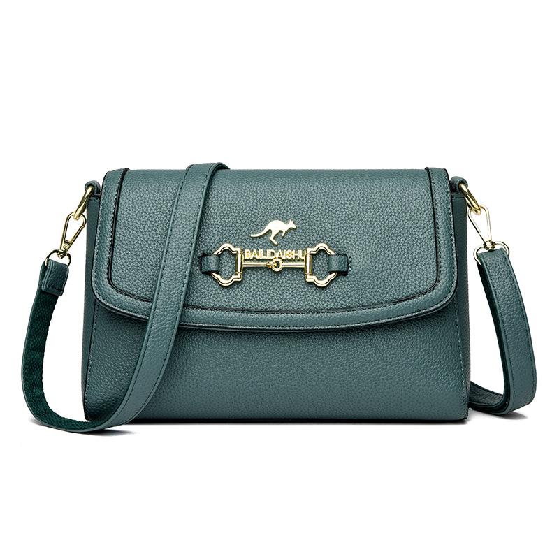 New Women's Personalized One Shoulder Slanted Straddle Women's Bag Tote Bag Fashionable Korean Style Simple and Atmospheric Small Bag