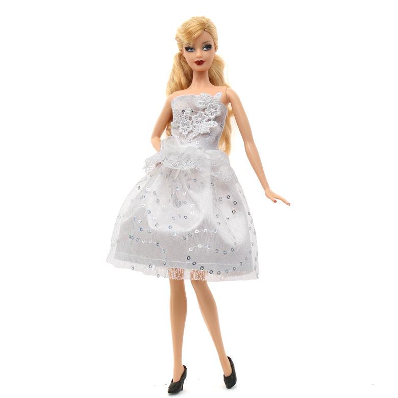 

Набір одягу для ляльки Барбі ручної роботи 30 см Елегантна вечірня сукня Плаття для вечірки Модний наряд Аксесуари для ляльки Костюм принцеси для дітей Подарунок