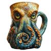 Cthulhu-Inspired Octopus Beer Mug Medieval Pirate Viking Tankard 3D Dragon Collector Cup for Bar Home Decor Unique