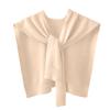 Ladies' Fashionable Solid Color Western-style Knitted Outer Shawl