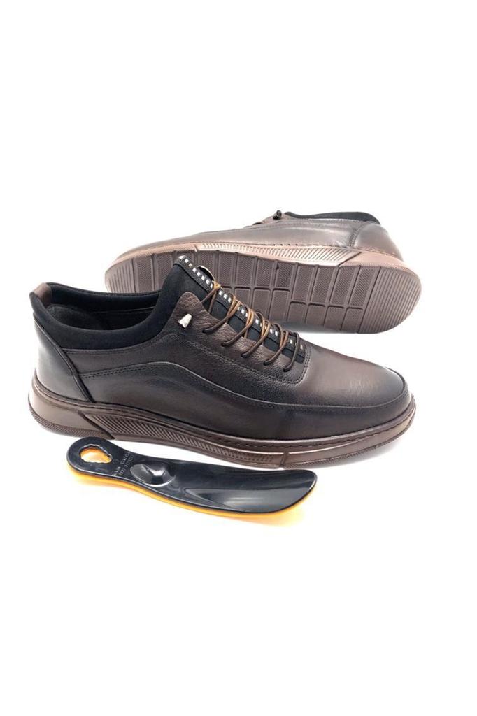 Pánské boty pro volný čas ze 100% pravé kůže Pohodlné lehké ortopedické boty