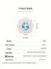 S925 Sterling Silver Lace Flower Ring with Citrine, Amethyst & Topaz for Women