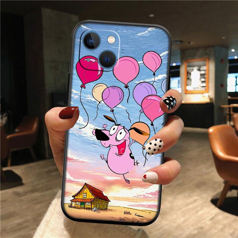 C-Courage C-Cowardly D-Dog New High-End Shell Phone Case for Redmi Note 10 11 12 Pro Max 10S 10C 10T 11A 11S 12S 12C