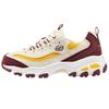 DLites 1.0 Lace-Up Trendy Comfortable Low-Top Dad Shoes Women Sneaker White Red 896184-NTBG