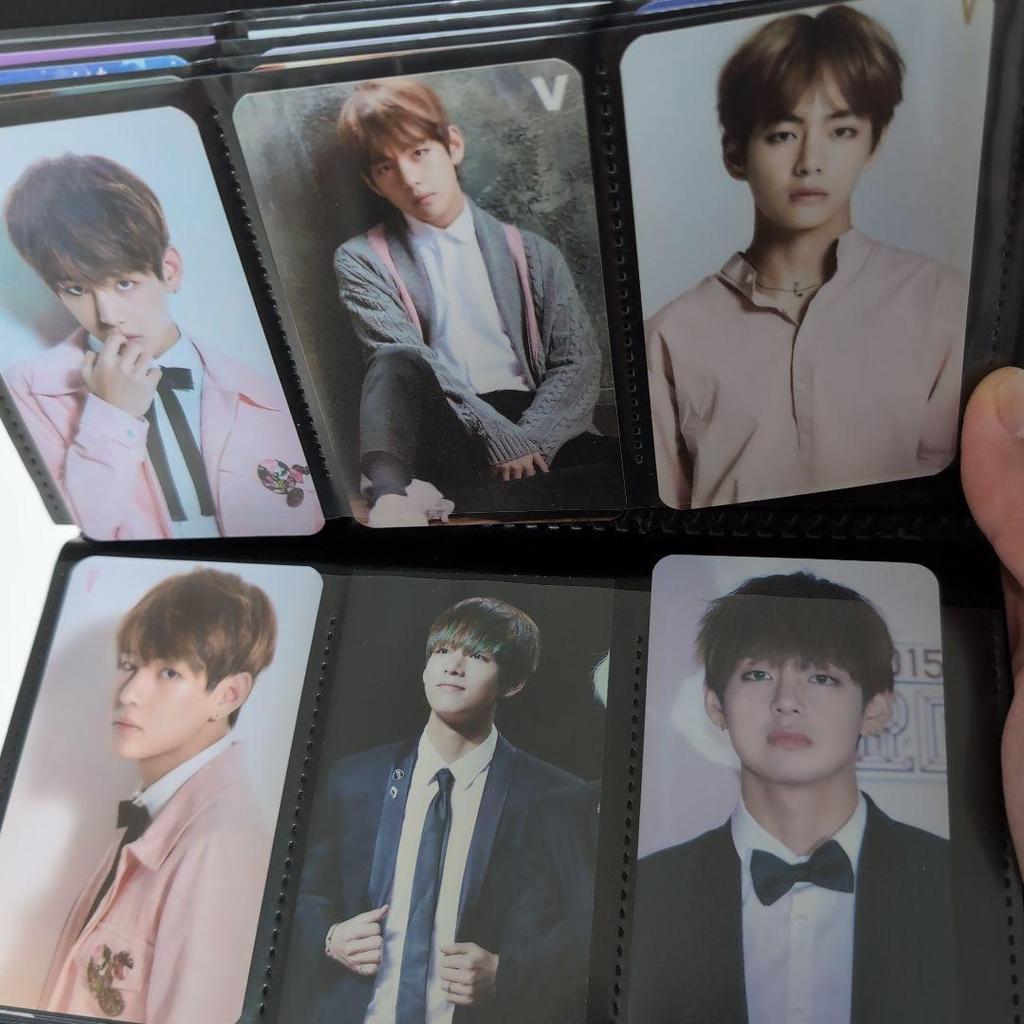 [USED] BTS Taehyung trading cards (60 pieces)