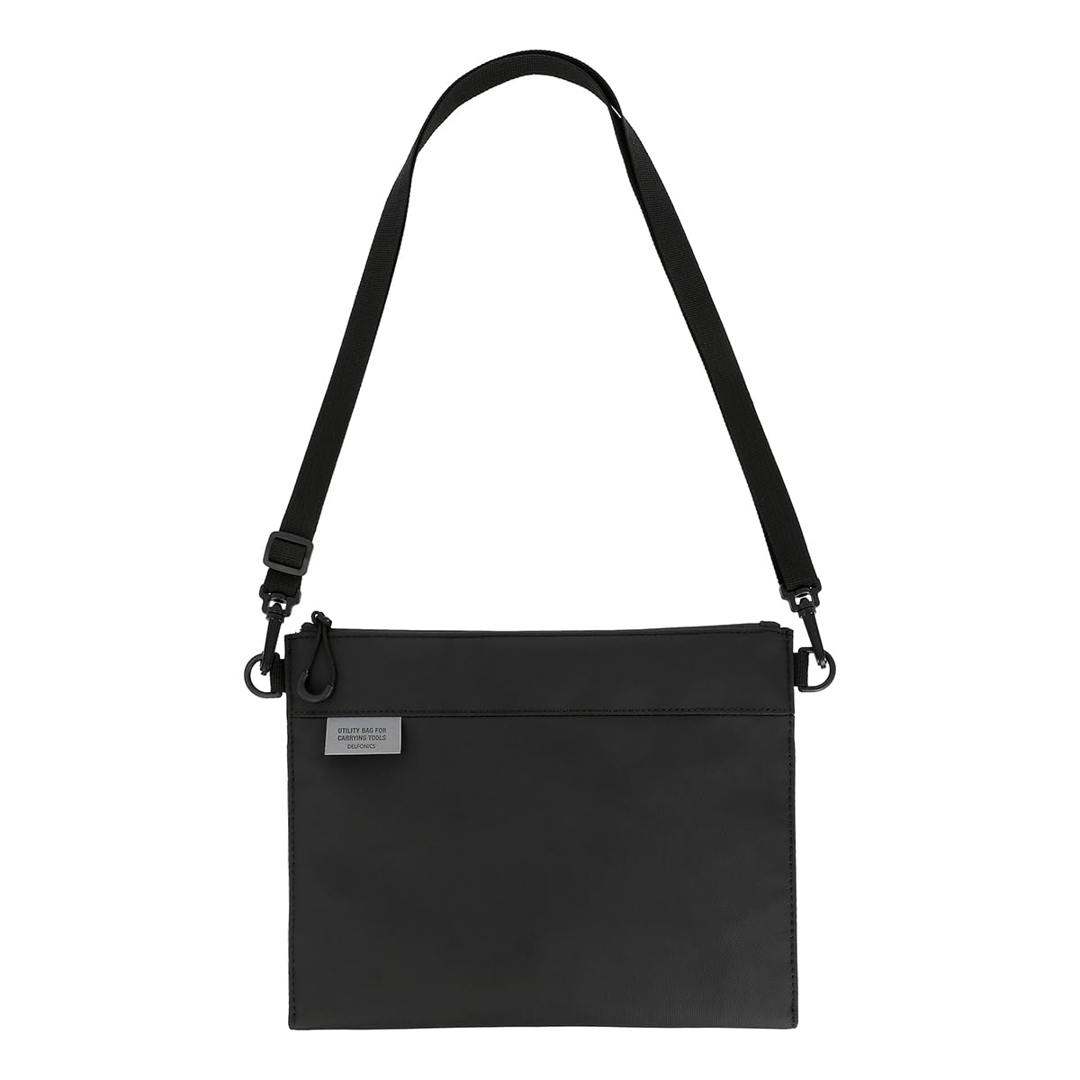 

Delfonics Sacoche Shoulder Bag, One-Shoulder, Water-Repellent, with Inner Carrying (Black)