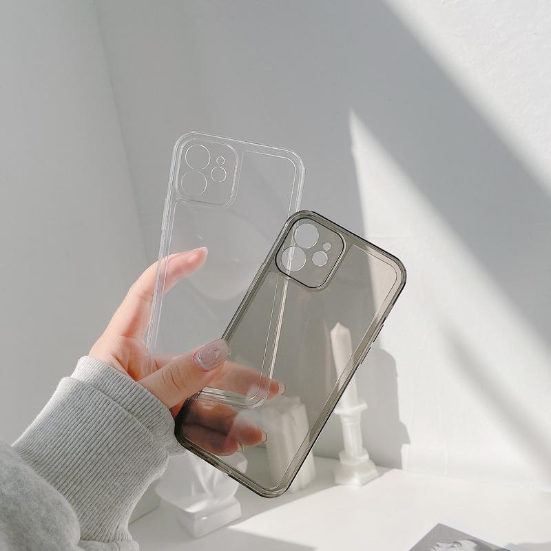 Simple and Cold Wind 15 Apple Phone Case IPhone 16 Full inclusive X Silicone 14 Promax Suitable for 13/11 Soft 12