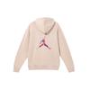 Jordan Embroidered Letter Hoodie Men Tops Fossil-Lime FD4801-292
