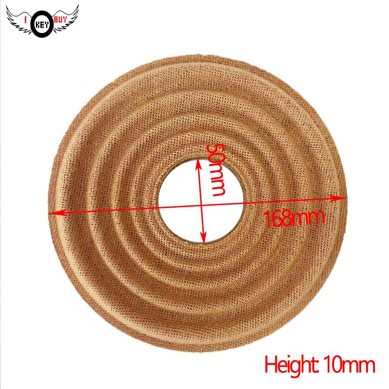 I KEY BUY 2pcs/Lot 162x60x8mm/168x50x10mm Elastic Wave Loudspeaker Subwoofer Woofer Bass Speaker Repair Spider Damper