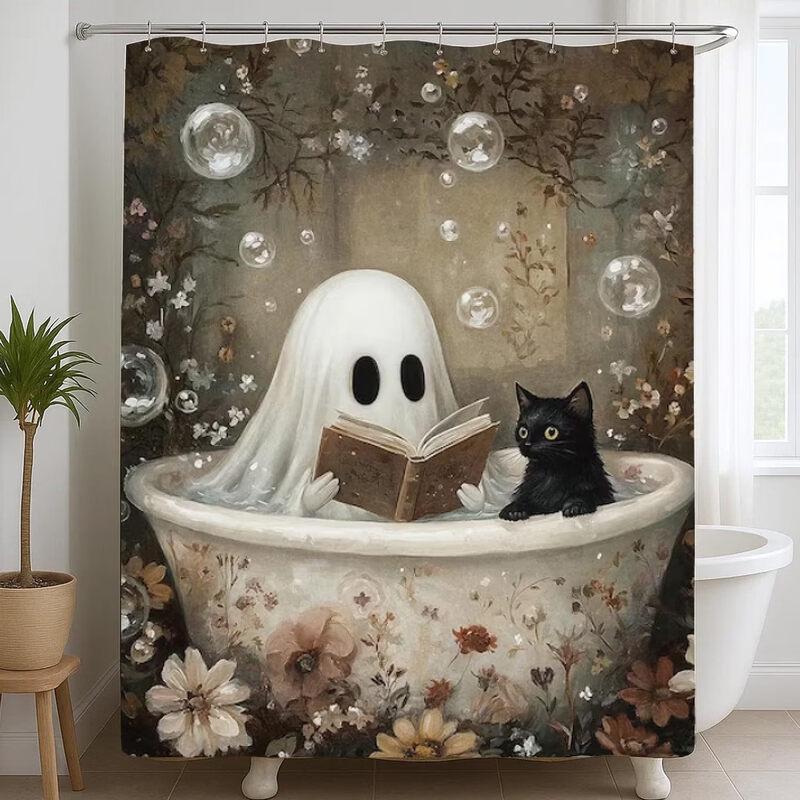

Handon Cartoon Waterproof Shower Curtain