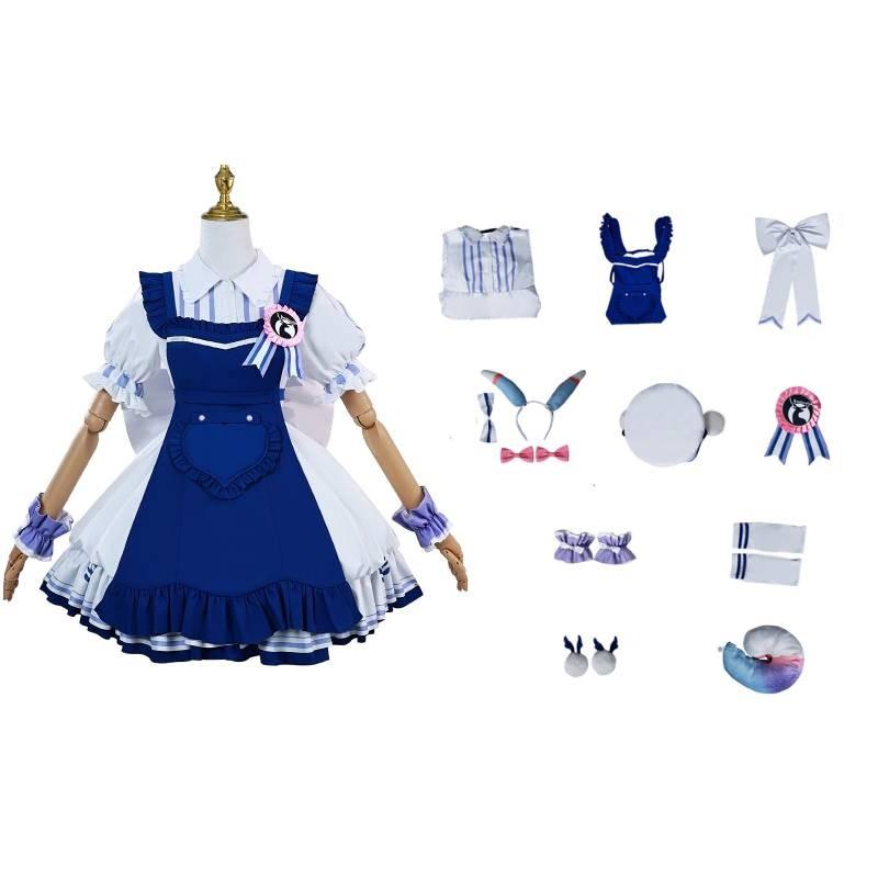Genshin Sigewinne Impact Clorinde Cosplay Costume Set Party Fashion Accessories