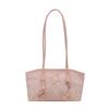 2025 New Sweet Wind Embossed Butterfly Embroidered Underarm Women's Bag Large Capacity Versatile Commuter Premium Shoulder Bag
