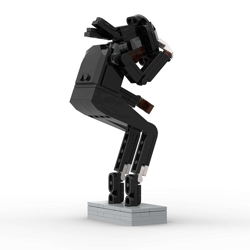 Ideas MOC Music Superstar Singers Dancers MJ Model Michael Jacksons Building Blocks Bricks Educational Kids Toys Christmas Gift
