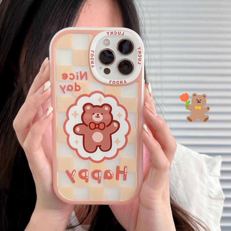 

Zhitai Cartoon Silicone Case for iPhone 15 Pro/14 Pro/13/11/7/8 iPhone 13