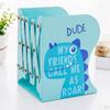 Cartoon Bookends Metal Iron Adjustable Books Holder Stand