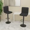 Day and Night - Day and Night Kitchen Stools 2 Units Black Fabric