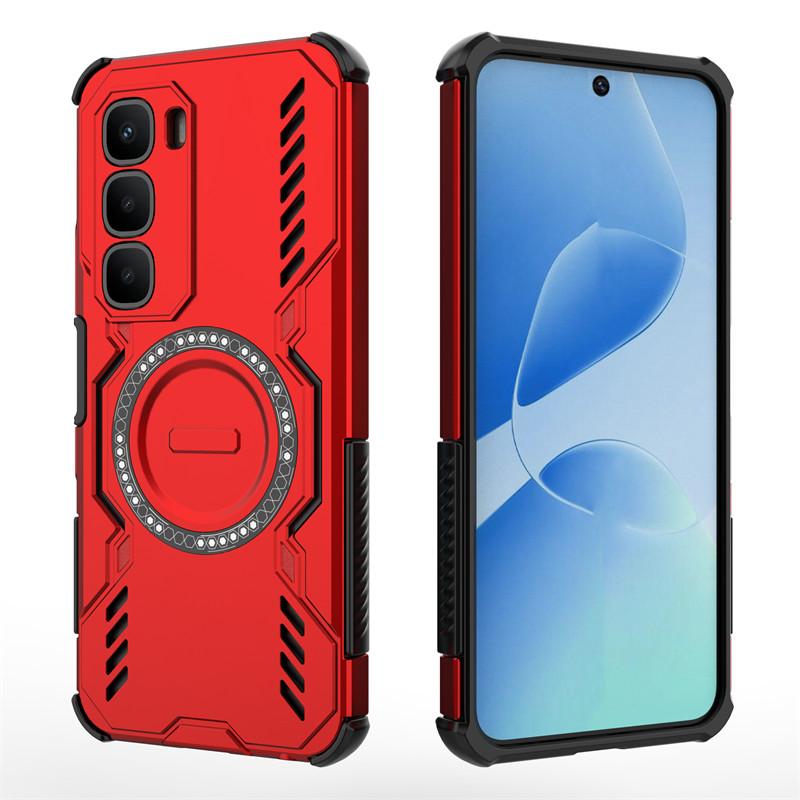 For Infinix Hot 60 4G Case Infinix Hot 60 4G Cover Heat Dissipation Magnetic Wireless Charging Phone Cases For Infinix Hot 60 4G