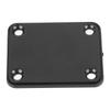 Electric Guitar Neck Plate Metal Guitar Neck Reinforcing Protective Board for Replacement Black