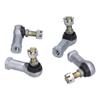 4PCS Tie Rod End Kit Rubber Metal WearResistant Replacement for TRX300 Fourtrax 300 19881996