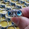 Adjustable Vintage Evil Eye Owl Couple Ring 2025 Style