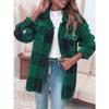 Elegant Directional Fluffy Winter Jacket
