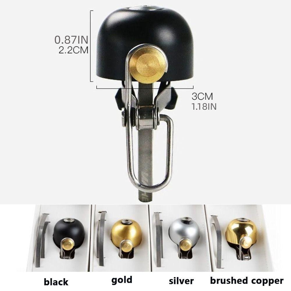 Steel Copper Bicycle Bell Ring Bike Gadgets Cycling Warning Alarm  Bike Accessory