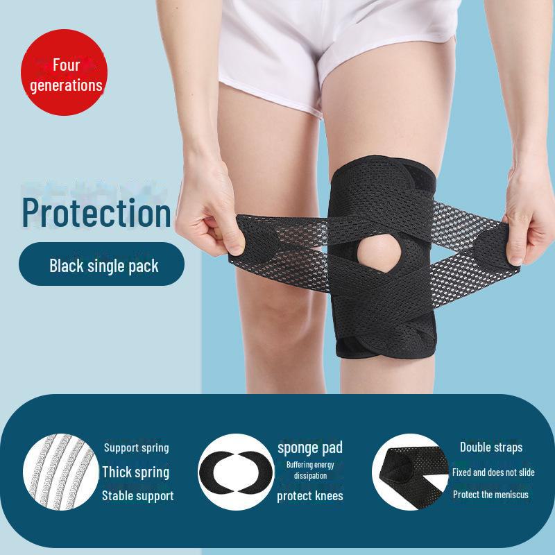 

Японские наколенники для восстановления после травм мениска и надколенника — защита для спорта и бега унисекс XXXL (180-210 lbs)