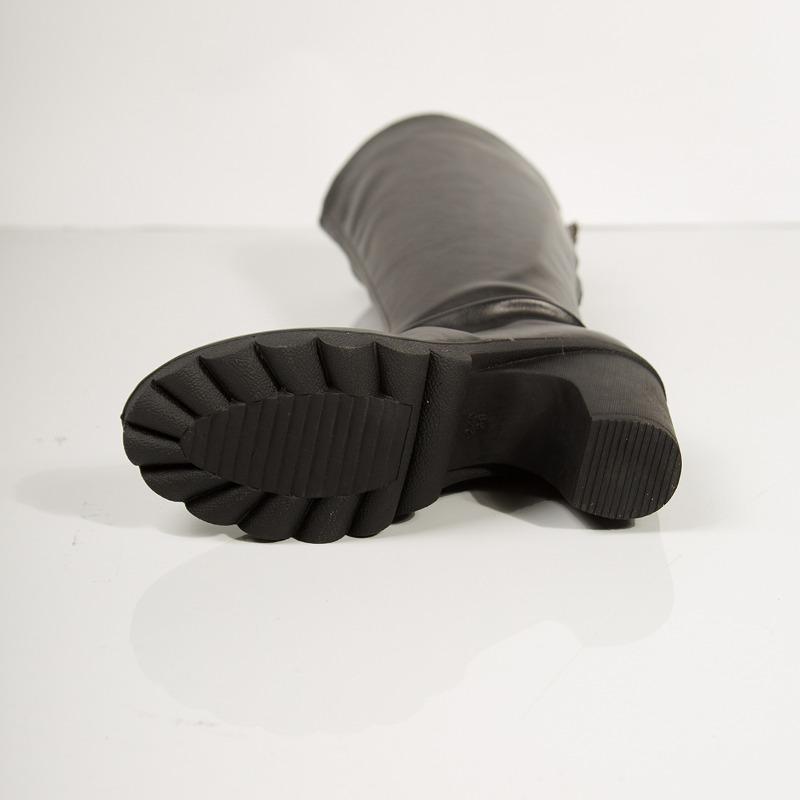 Fashion Block Heel Round Toe Knee High Thigh Boots 2025 New Platform High Heel Knight Boots for Women