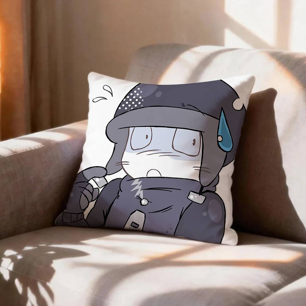 COOL LLaw Of Talos Anime Pillow Case Pattern Printed Pillowcase For Living Room Sofa Cushion Cover