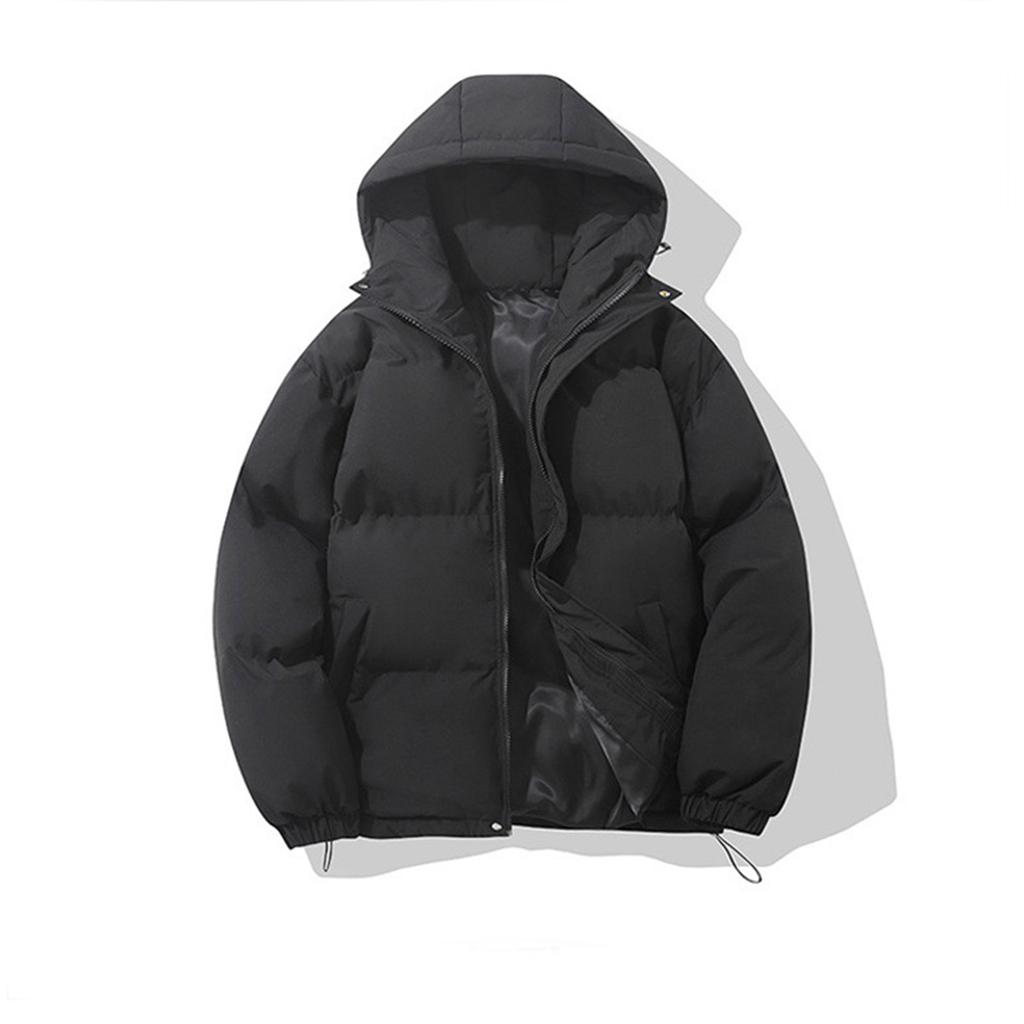 Winter Graphene Thermal Magnetic Cotton Clothing Men Couple Models Padded Hooded Jacket Men